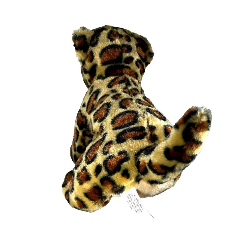 BURTON + BURTON Leopard Cheetah Cub Plush Stuffed Animal Toy Spotted Kitty Cat - Picture 4 of 9
